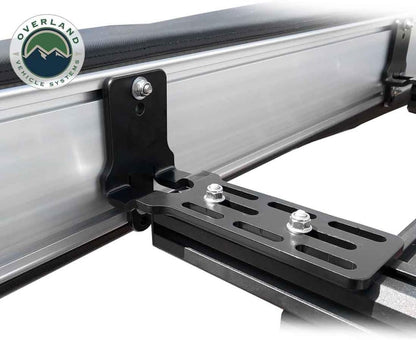 19519907 HD Nomadic 270 Degree Awning Driver Side | 129 Sq Ft of Coverage | Dark Gray Fabric with Travel Cover Included | Twist and Lock Technology | Weather-Resistant