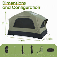 Inflatable Rooftop Tent for Car