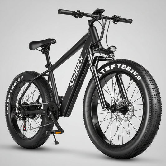 1000W Electric Fat Tire Mountain Bike for Adults, 26” E-Bike with 48V 15Ah Battery, UL Certified
