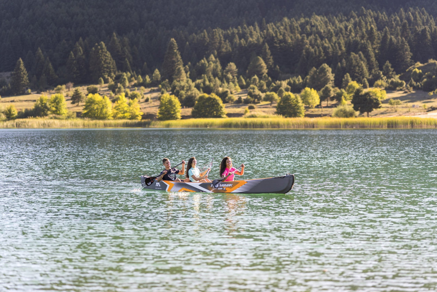 Aqua Marina TOMAHAWK AIR-C 15'8" Inflatable High Pressure Speed Kayak / Canoe
