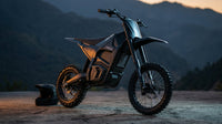 IN10 Electric Dirt Bike, 2600W 40MPH Electric-Motorcycle with 48V/23AH Battery Ebike, Full Hydraulic Brakes and Suspensions Mountain Off-Road E Dirt Bike, for Teens & Adults (Shadow Black) — Lifestyle
