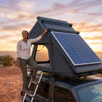 Rooftop Tent Hard Shell,Solar Panel Roof Top Tent Hardshell, Pop up Rooftop Camping for Jeep Truck Car SUV Van Wrangler. — Lifestyle