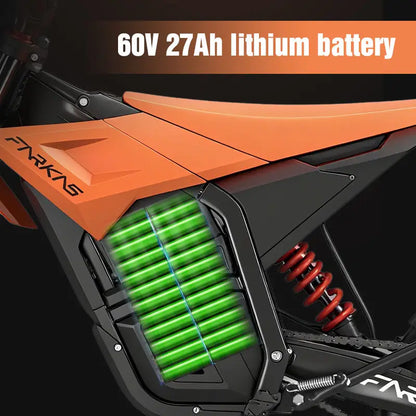 S1 E-Bike 3000W/3500W DC Motor 60V 27Ah Battery