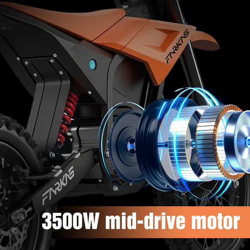 S1 E-Bike 3000W/3500W DC Motor 60V 27Ah Battery