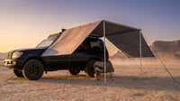 Vehicle Awning 6.6Ft X 8.2Ft - Roof Rack Pull Out Side Awning 54Ft² Sun Shade UPF50+ Weatherproof for Camping Car SUV Truck Van — Lifestyle