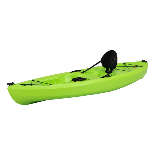 Tahoma 10 Ft Sit-On-Top Kayak with Paddle, Lime Green (90816)