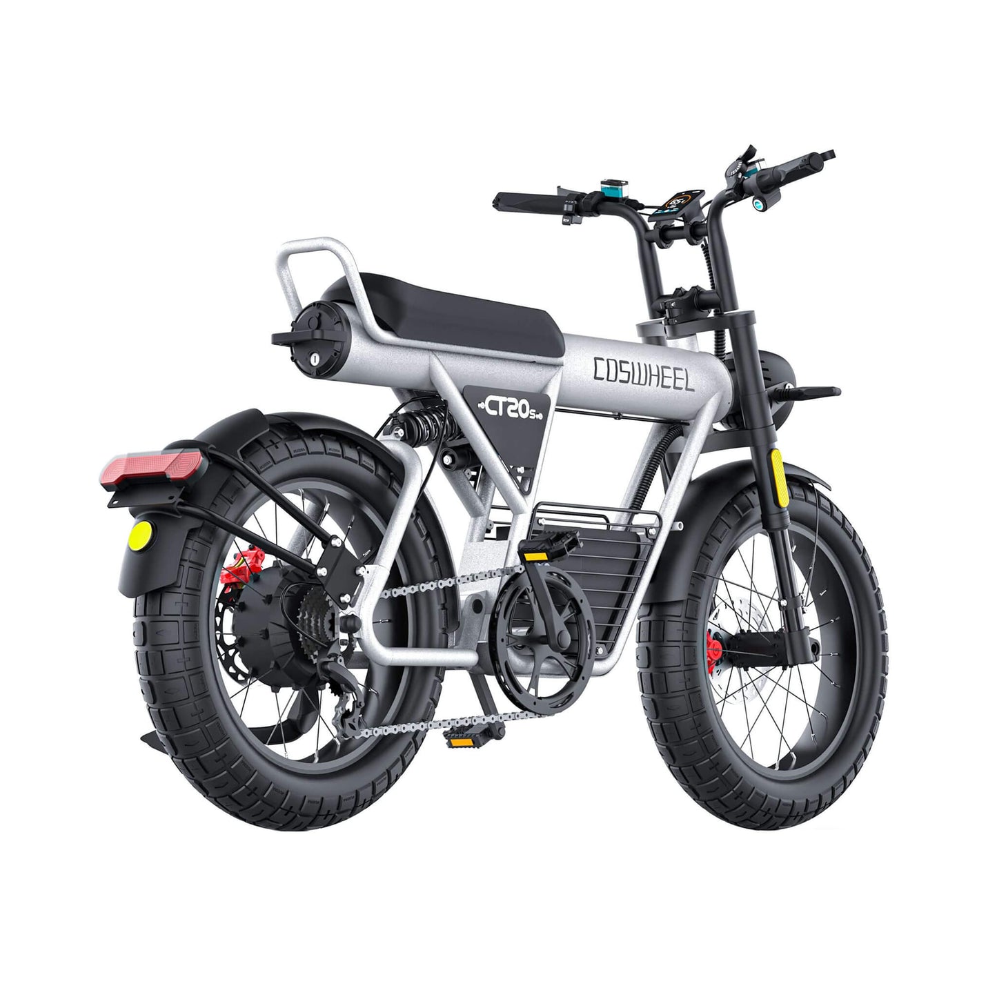 Coswheel CT20S 60V35AH 2000W 7-Speed Full-Suspension Electric Bike