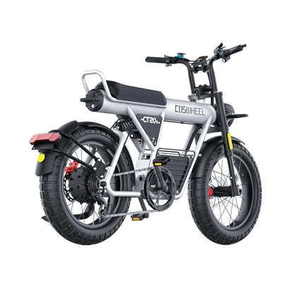 Coswheel CT20S 60V35AH 2000W 7-Speed Full-Suspension Electric Bike
