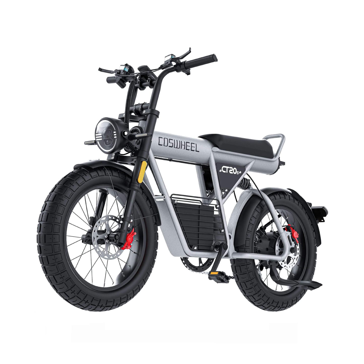 Coswheel CT20S 60V35AH 2000W 7-Speed Full-Suspension Electric Bike