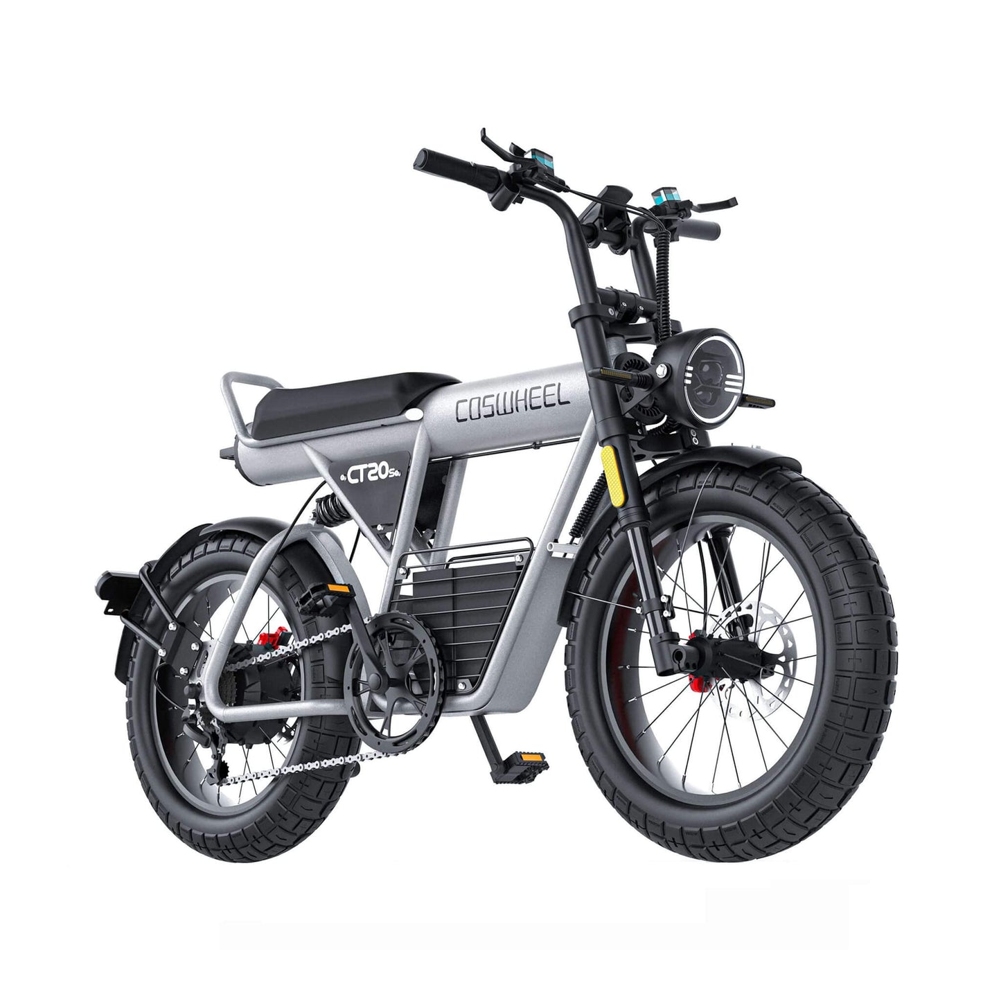 Coswheel CT20S 60V35AH 2000W 7-Speed Full-Suspension Electric Bike