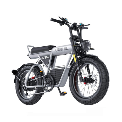 Coswheel CT20S 60V35AH 2000W 7-Speed Full-Suspension Electric Bike