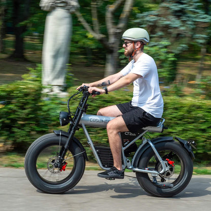 Coswheel CT20S 60V35AH 2000W 7-Speed Full-Suspension Electric Bike