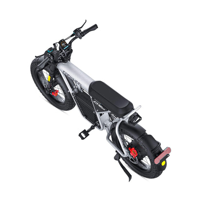 Coswheel CT20S 60V35AH 2000W 7-Speed Full-Suspension Electric Bike