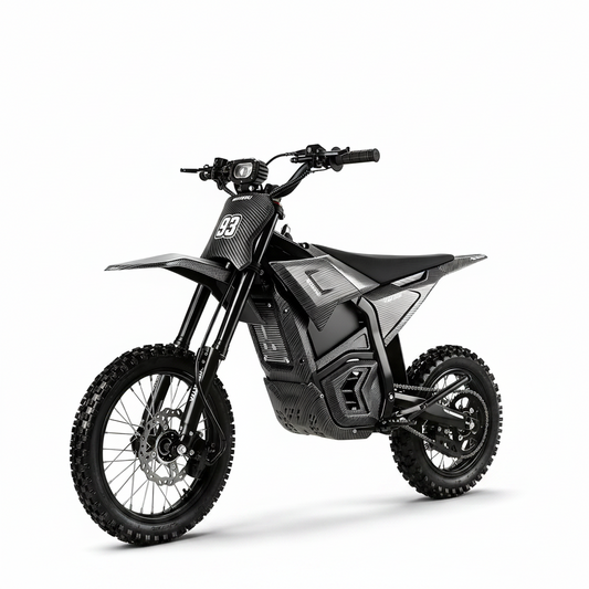 Electric Dirt Bike with Mid-Drive Motor 3840/5600W Peak,Electric Motorcycle 48V/60V 23.4Ah/27Ah Battery,Ul Certified Off-Road Motorcycle for Teens & Adults, Hydraulic Brakes & Dual Shock