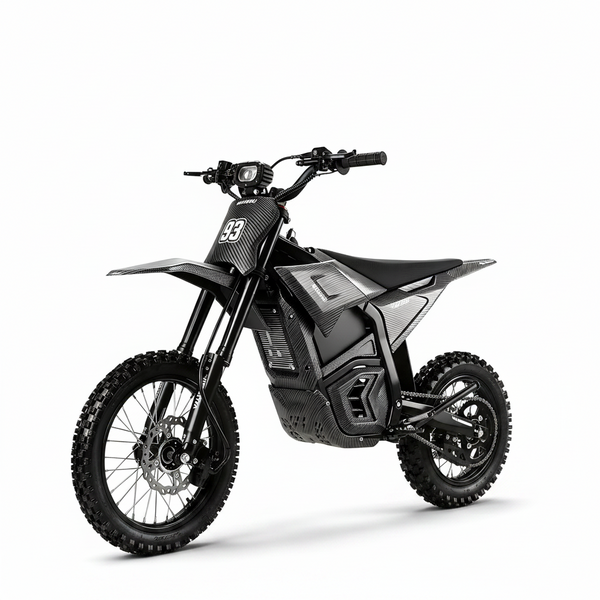 Electric Dirt Bike with Mid-Drive Motor 3840/5600W Peak,Electric Motorcycle 48V/60V 23.4Ah/27Ah Battery,Ul Certified Off-Road Motorcycle for Teens & Adults, Hydraulic Brakes & Dual Shock