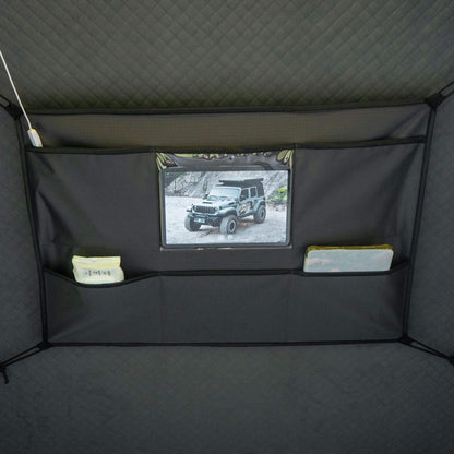 Trailora Altitude Heavy-Duty Hard-Shell Rooftop Tent With Ladder [2-3 Person] (SAK93120)