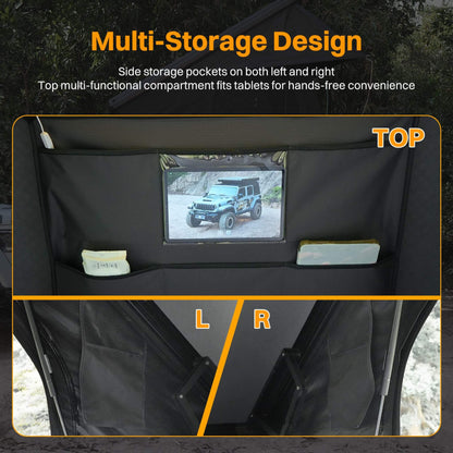 Trailora Altitude Heavy-Duty Hard-Shell Rooftop Tent With Ladder [2-3 Person] (SAK93120)