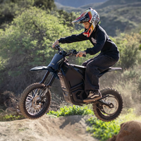 Electric Dirt Bike Built for Off-Road Adventure, 2600W Motor, 40MPH Top Speed, Full Hydraulic Suspension