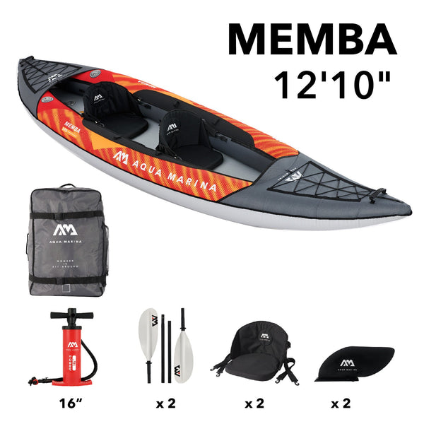 Aqua Marina MEMBA 390 12'10" Inflatable Touring Kayak