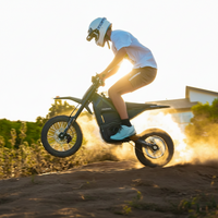 Electric Dirt Bike Built for Off-Road Adventure, 2600W Motor, 40MPH Top Speed, Full Hydraulic Suspension